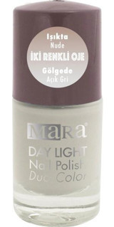 Mara Day Light Mocha Gri Parlak Kalıcı Oje