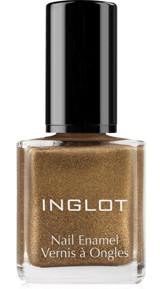 Inglot Nail Enamel 254 Altın Sarısı Işıltılı Simli Oje