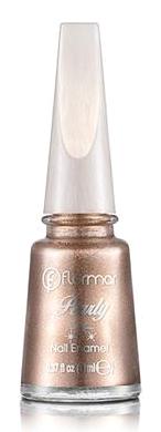 Flormar Pearly PL451 Krem Sedefli Simli Oje