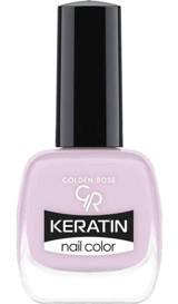 Golden Rose Keratin Nail Color 57 Lila Parlak Oje