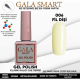 Gala Smart Klasik Seri 6 Krem Parlak Kalıcı Oje