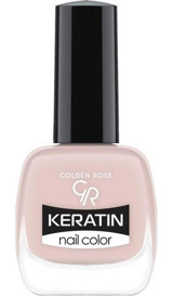 Golden Rose Keratin Nail Color 10 Pembe Parlak Oje