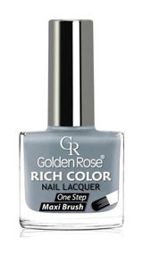 Golden Rose Rich Color Nail Lacquer 124 Mavi Parlak Oje
