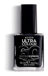 Avon Ultra Colour Power Black Siyah Parlak Oje