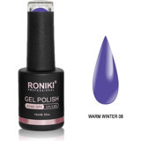 Roniki Warm Winter 08 Mor Parlak Kalıcı Oje