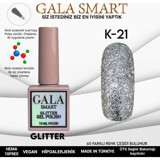 Gala Smart Glitter K21 Gümüş Işıltılı Kalıcı Simli Oje