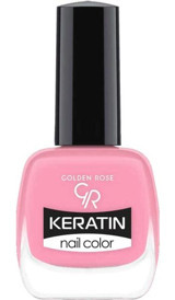 Golden Rose Keratin Nail Color 27 Pembe Parlak Oje