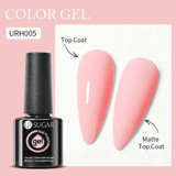 Ursugar Color Base URH005 Pembe Mat Kalıcı Oje