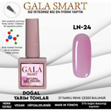 Gala Smart Natural LN24 Mor Parlak Kalıcı Oje