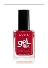Avon Shine Red İs Red Kırmızı Parlak Jel Oje