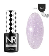 Nail Republic Wedding 161 Lila Işıltılı Kalıcı Simli Oje