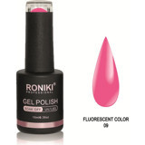 Roniki Fluorescent 09 Pembe Neon Kalıcı Oje