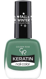 Golden Rose Keratin Nail Color 206 Yeşil Parlak Oje