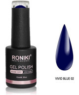 Roniki Vivid 02 Lacivert Parlak Kalıcı Oje