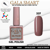 Gala Smart Klasik Seri 227 Kahverengi Parlak Kalıcı Oje