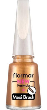 Flormar Pearly 386 Altın Sarısı Sedefli Simli Oje