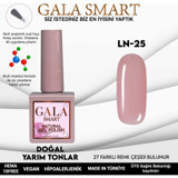 Gala Smart Natural LN25 Mor Işıltılı Kalıcı Oje