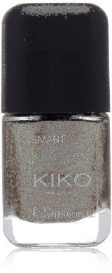 Kiko Milano Smart Fast Dry 89 Gri Işıltılı Simli Oje