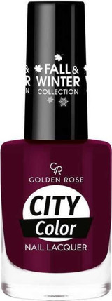 Golden Rose City Color Nail Lacquer 321 Mor Parlak Oje