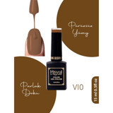 Misyul Nail Art V10 Kahverengi Mat Kalıcı Oje