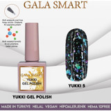 Gala Smart Yukki 5 Çok Renkli Işıltılı Kalıcı Simli Oje