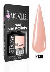 Moziur H138 Pembe Parlak Kalıcı Oje