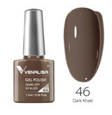Venalisa Uv Led Dark Khaki 46 Yeşil Parlak Kalıcı Oje