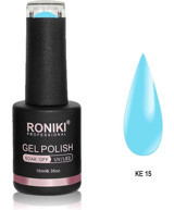 Roniki Grace KE15 Mavi Parlak Kalıcı Oje
