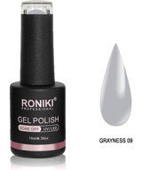 Roniki Grayness 09 Gri Parlak Kalıcı Oje