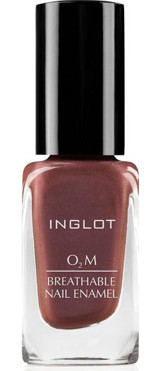 Inglot O2M Breathable Nail Enamel 633 Mor Sedefli Simli Oje