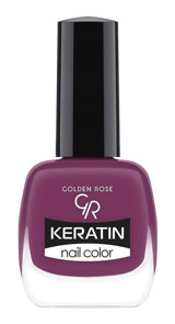 Golden Rose Keratin Nail Color 61 Mor Parlak Oje