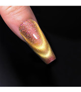 Born Pretty Cat Eye T004 Altın Sarısı Işıltılı Kalıcı Simli Oje