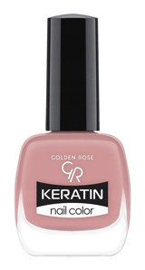 Golden Rose Keratin Nail Color 18 Pembe Parlak Oje