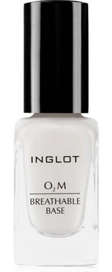 Inglot O2M Breathable Nail Enamel Beyaz Parlak Oje
