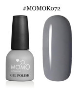 Momo K072 Gri Parlak Kalıcı Oje