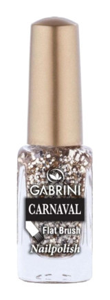 Gabrini Shuga Serisi Sherbet Swirl C1 Kahverengi Işıltılı Simli Oje