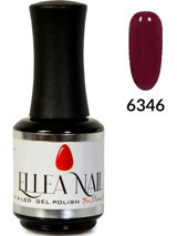 Ellea Nail 6346 Bordo Parlak Kalıcı Oje