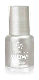 Golden Rose Wow! 90 Gümüş Sedefli Simli Oje