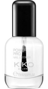 Kiko Milano Power Pro 01 Şeffaf Parlak Oje