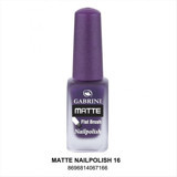 Gabrini Flat Brush 16 Mor Mat Oje