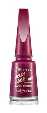 Flormar Jelly Look JL07 Mor Parlak Jel Oje