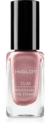Inglot O2M Breathable Nail Enamel 431 Mor Sedefli Simli Oje