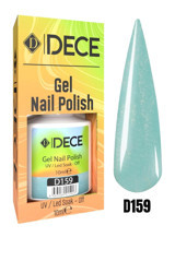 Dece D159 Mavi Sedefli Kalıcı Simli Oje