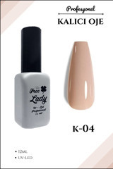 Freelady K-04 Nude Parlak Kalıcı Oje