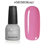 Momo K097 Pembe Parlak Kalıcı Oje