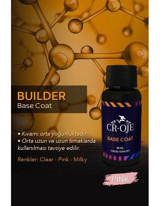 Cr-Oje Pink Pembe Parlak Kalıcı Oje