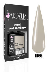 Moziur H165 Gri Parlak Kalıcı Oje