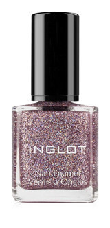 Inglot Nail Enamel 233 Mor Işıltılı Simli Oje