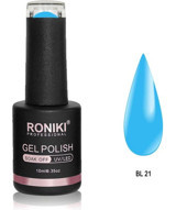 Roniki BL21 Mavi Parlak Kalıcı Oje