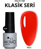Momo K022 Kırmızı Parlak Kalıcı Oje